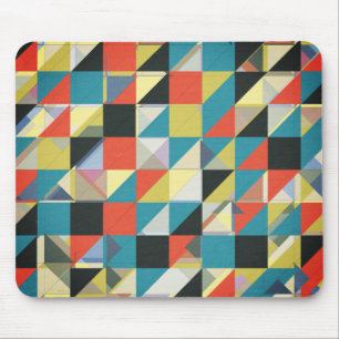 Imperfect Grid of Colours Mouse Pad
