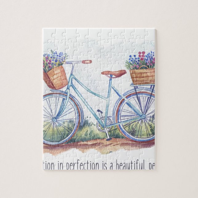 Imperfection in perfection jigsaw puzzle (Vertical)