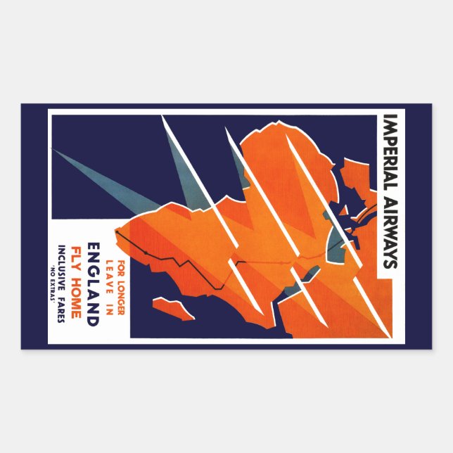 Imperial Airways Africa Sticker (Front)