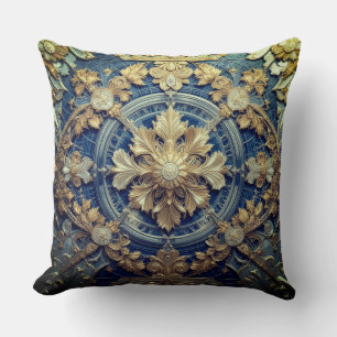  Imperial Blue Throw Cushion 51 x 51 cm