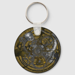 Imperial Clock Keychain