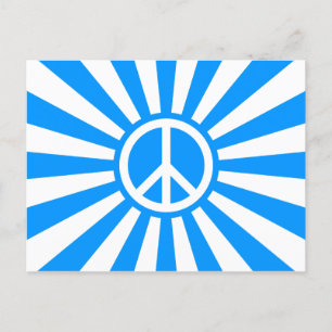 Imperial Flag of Peace Sign Non Violence Anti War  Postcard
