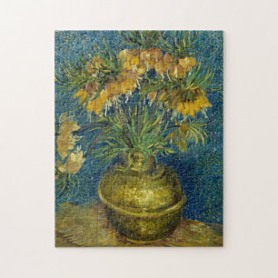 Imperial Fritillaries in a Copper Vase, 1886 Jigsaw Puzzle