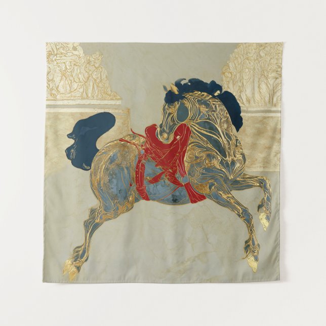 Imperial Golden Horse Tapestry (Front)