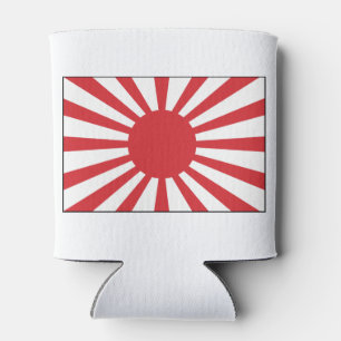 Imperial Japanese Flag Can Cooler
