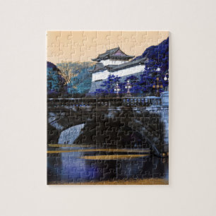 Imperial palace in Tokyo, Japan Jigsaw Puzzle