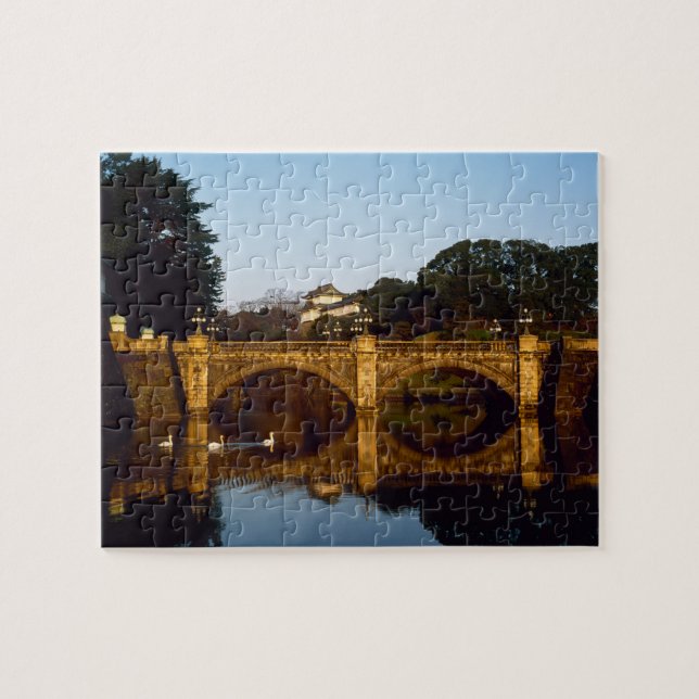 Imperial Palace, Nijubashi Bridge, Tokyo, Japan Jigsaw Puzzle (Horizontal)