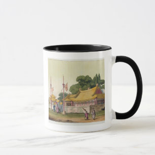 Imperial Palace, Tokyo, plate 54 from 'Le Costume Mug