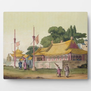 Imperial Palace, Tokyo, plate 54 from 'Le Costume Plaque