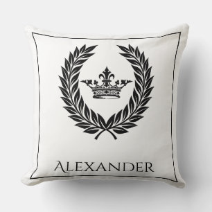 Imperial Personalized Throw Pillow