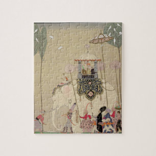 Imperial Procession (colour litho) Jigsaw Puzzle