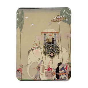 Imperial Procession (colour litho) Magnet