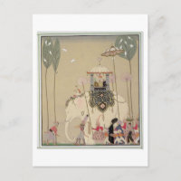 Imperial Procession (colour litho)