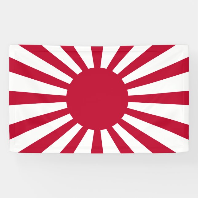 Imperial War Flag of Japan Banner (Horizontal)