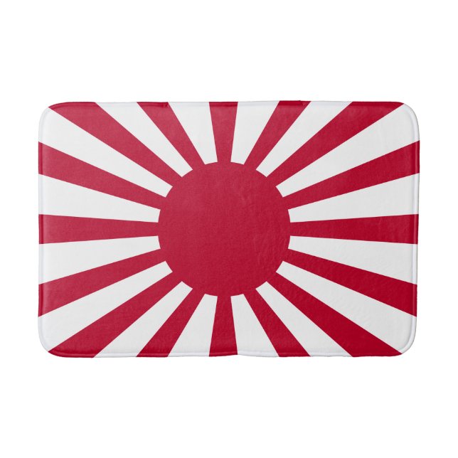 Imperial War Flag of Japan Bath Mat (Front)
