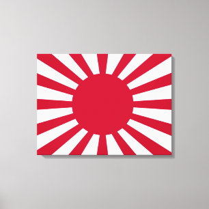 Imperial War Flag of Japan Canvas Print