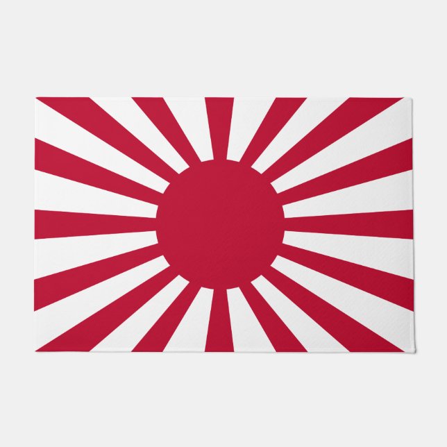 Imperial War Flag of Japan Doormat (Front)