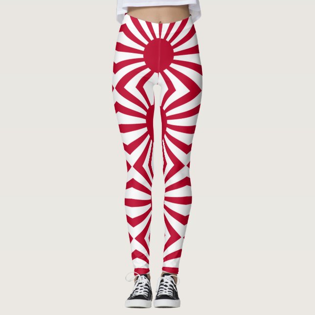 Imperial War Flag of Japan Leggings (Front)