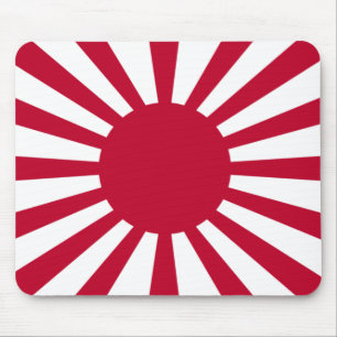 Imperial War Flag of Japan Mouse Pad