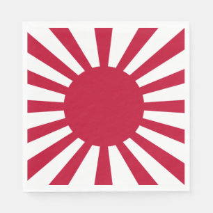 Imperial War Flag of Japan Napkin