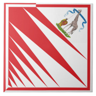 Imperiale Contrada della Giraffa - Giraffe Palio Tile