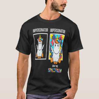 Impersonator People With Autism Puzzle Unicorn Neu T-Shirt