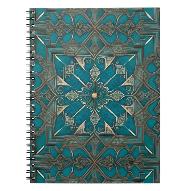 Imperturbability pattern notebook (Front)