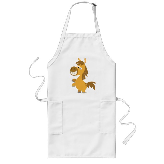 Impetuous Cartoon Pony Cooking Apron (Front)