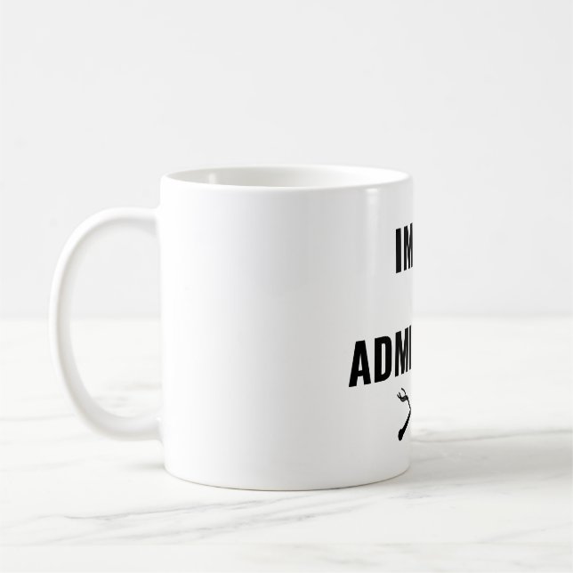 Impish or Admirable "The Office" Mug (Left)
