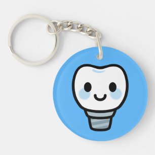 Implant dentaire souriant