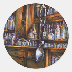 Implicitly Understood Classic Round Sticker