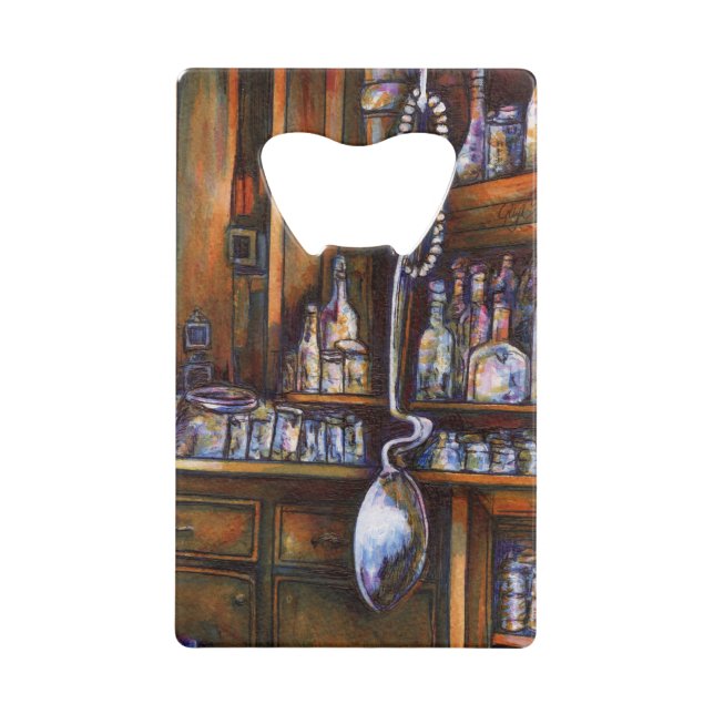 Implicitly Understood Credit Card Bottle Opener (Front)