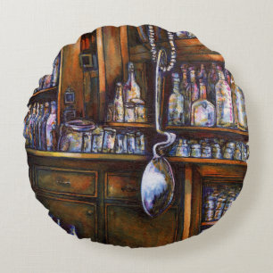 Implicitly Understood Round Pillow