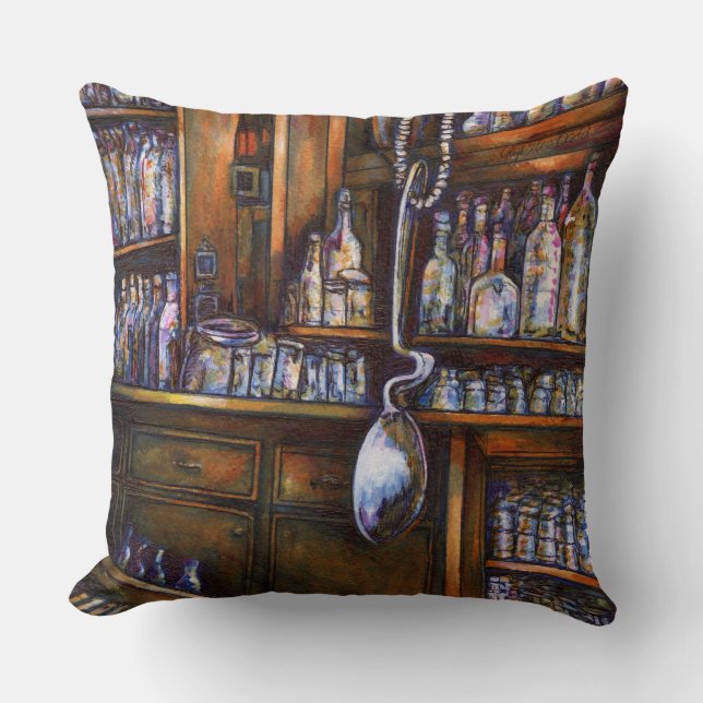 Implicitly Understood Throw Pillow (Front)