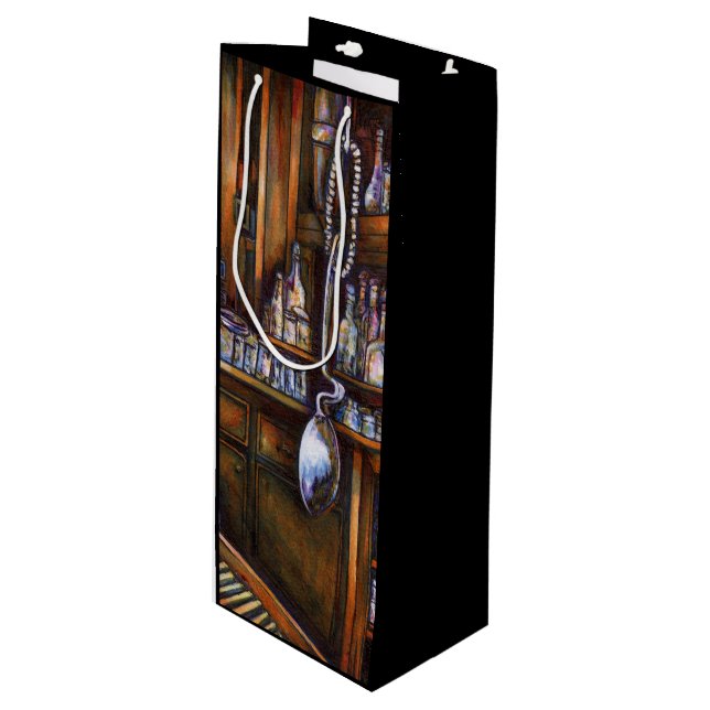 Implicitly Understood Wine Gift Bag (Front Angled)