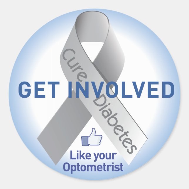 Impliquez-vous Sticker pour le diabète (Devant)