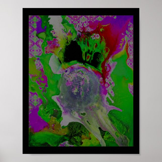 Implosion Sticker  Poster (Front)