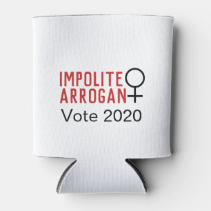 Impolite Arrogant Woman Female Symbol 2 Line 2020 Can Cooler