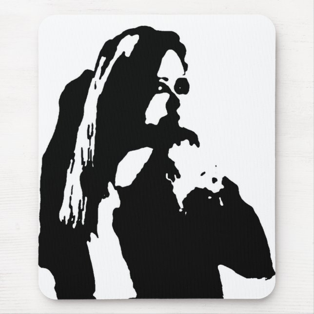 Impolite To Stare Mouse Pad (Front)