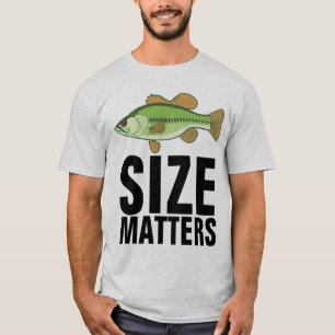 IMPORTANCE DE TAILLE Funny FIshing T-Shirts