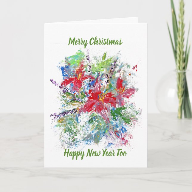 Importance of Family/Missing You at Christmas Card (Front)