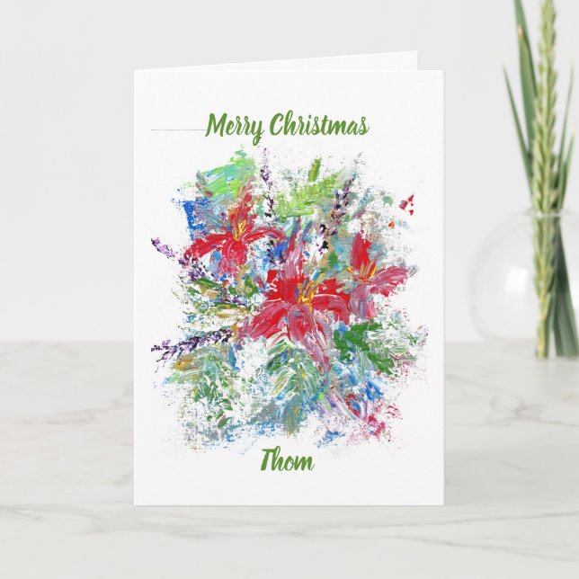 Importance of family, surviving loss personalized card (Front)