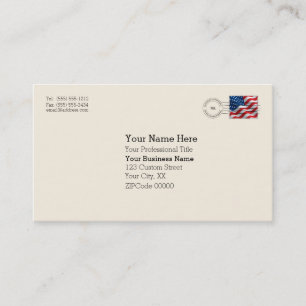Important Mail Envelope Business Card