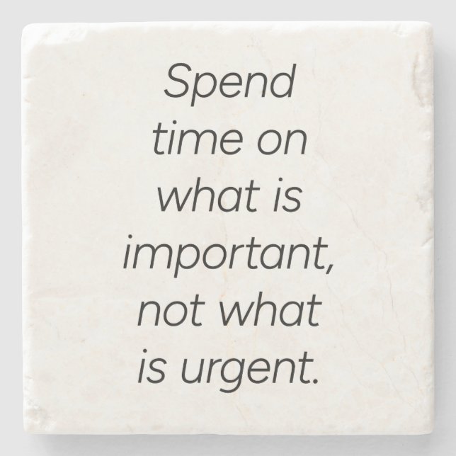 Important Marble Stone Coaster (Front)