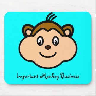 Important Monkey Business Mousepad