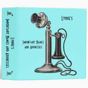 Important Names and Address book Binder