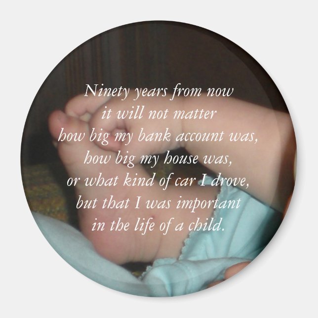 Important to Child Magnet (Front)