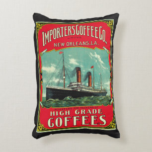 Importers Coffee Decorative Pillow
