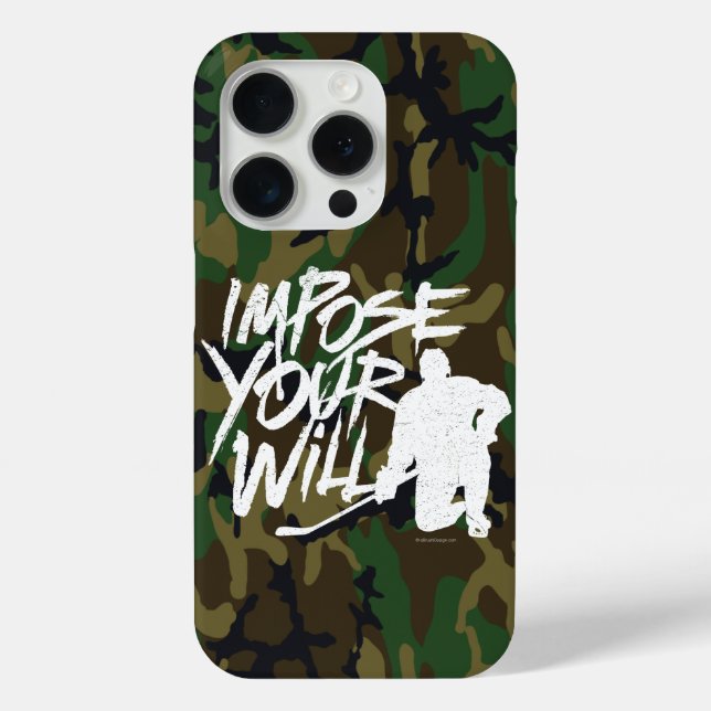 Impose Your Will (Hockey) Case-Mate iPhone Case (Back)