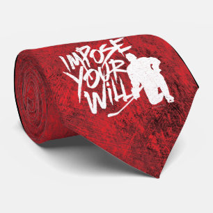 Impose Your Will (Hockey) Tie